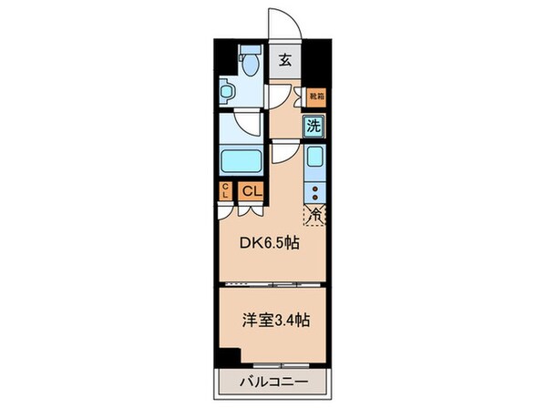 パークアクシス東蒲田の物件間取画像